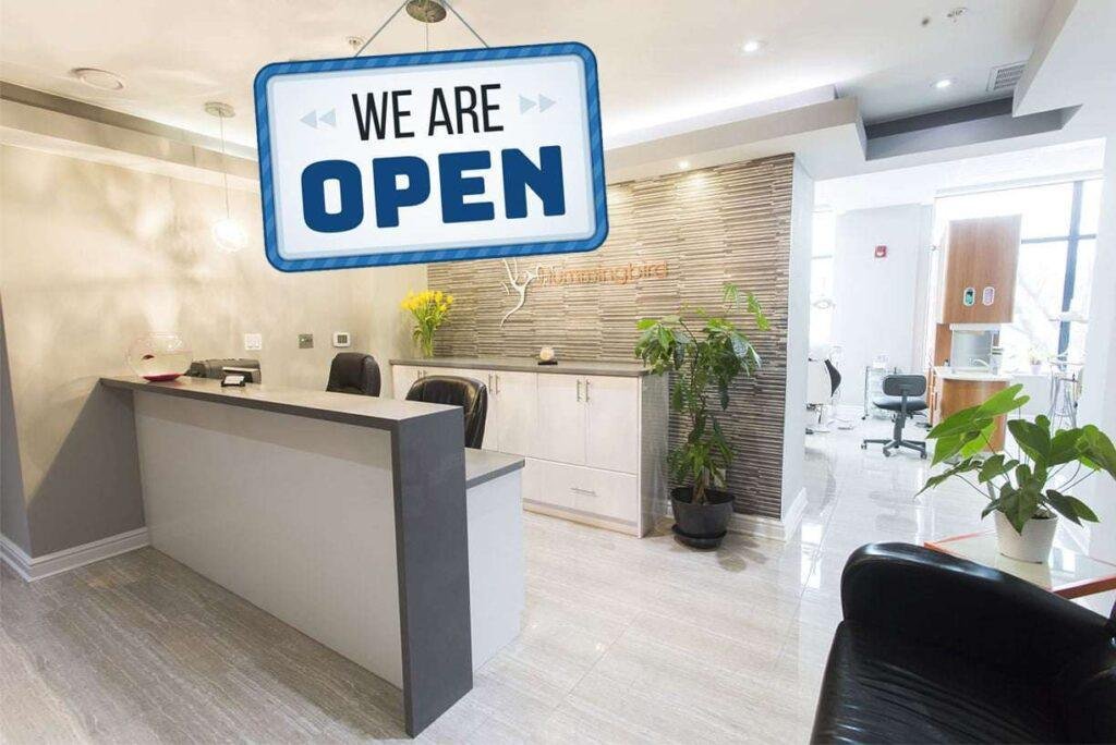 we are open