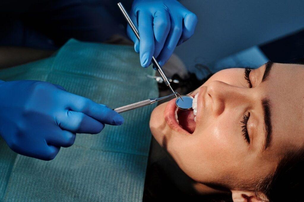 Professional dental cleaning at a Richmond Hill clinic